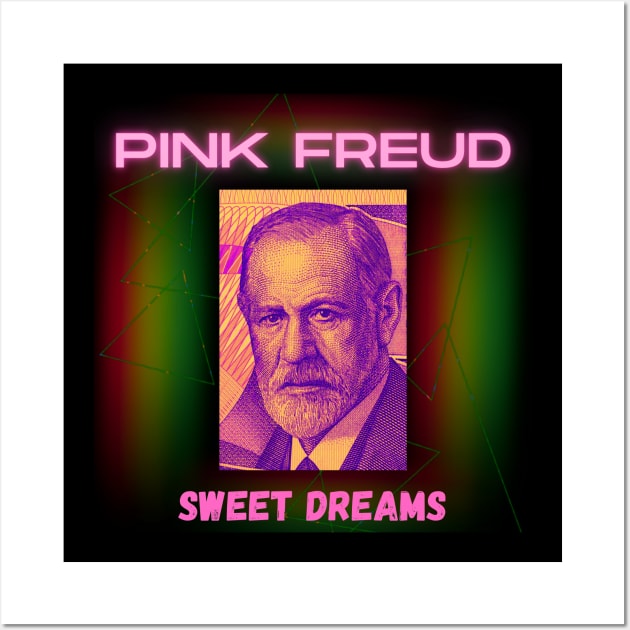 Pink Freud, sweet dreams Wall Art by Pattyld